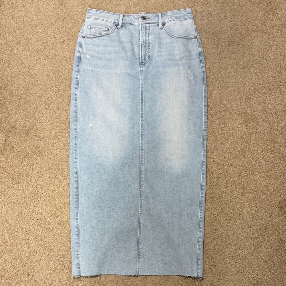Express Light Blue Denim Skirt - NWOT